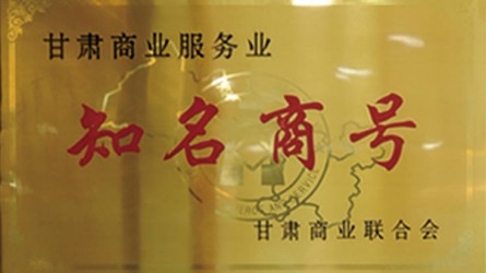 甘肅商業服務業知名商号