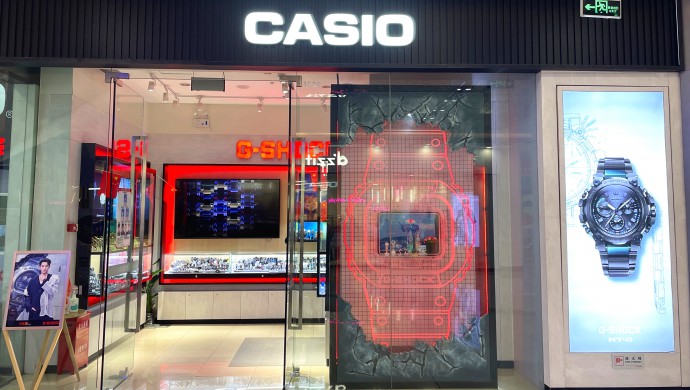 蘭州萬達廣場(chǎng)卡西歐店(diàn)