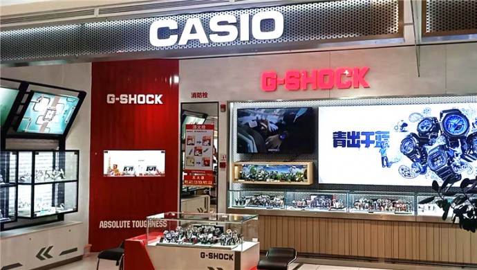 西甯王府井二店(diàn)卡西歐專廳