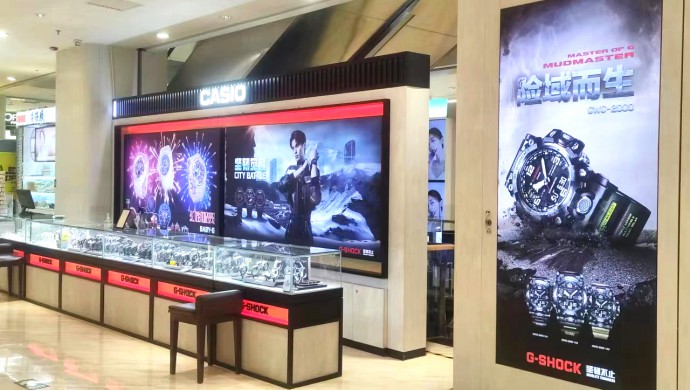 銀川新百鼓樓店(diàn)卡西歐專賣店(diàn)